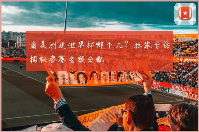 南美洲进世界杯哪个几？独家专访揭秘参赛名额分配